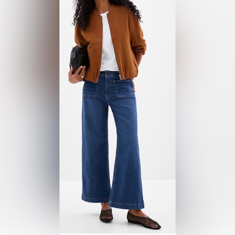 Mavi Deep Blue Flare Jeans